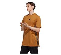 Adidas Hombre T-Shirt (Short Sleeve) M Fi 3S T, Bronze Strata, IC8247, S