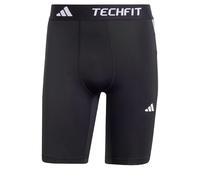 adidas Hombre TECHFIT COMPRESSION TRAINING 3-STRIPES SHORT TIGHTS, Black, M