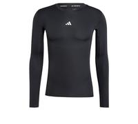 adidas Hombre Techfit Compression Training Longsleeve tee, Black, XS