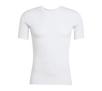 adidas Hombre Techfit Short Sleeve Men Shirt, White, XXL