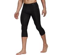 adidas Hombre Techfit Training 3/4 Tights, Black, S