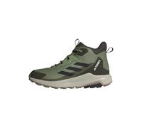 adidas Hombre Terrex Anylander Mid Hiking Shoes, Tent Green/Core Black/Olive Strata, 45 1/3 EU