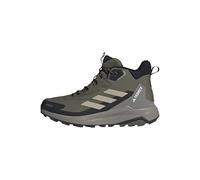 adidas Hombre Terrex Anylander Mid Rain.RDY Hiking Shoes, Olive Strata/Wonder Beige/Core Black, 45 1/3 EU