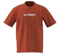 adidas Hombre Terrex Classic Logo T-Shirt, Semi Impact Orange, M
