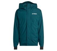 adidas Hombre TERREX MULTI 2L RAIN.RDY INSULATED RAIN JACKET, Aurora Ivy, S