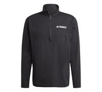 adidas Hombre Terrex Multi Climacool Half Zip Long Sleeve Shirt, Black, XXL