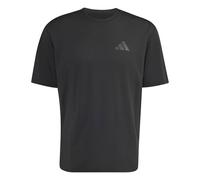 adidas Hombre Terrex Multi Climacool Logo Tech Shirt, Black/Black, XL