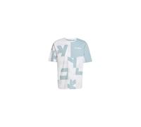 adidas Hombre Terrex Multi Climacool Printed T-Shirt, White/Magic Grey, S