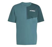 adidas Hombre Terrex Multi Climacool T-Shirt, Mystery Green, S