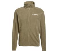 adidas Hombre Terrex Multi Essentials Full Zip Fleece Jacket, Olive strata, 3XL