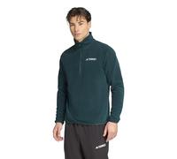 adidas Hombre Terrex Multi Essentials Half Zip Fleece Jacket, Aurora Ivy, M