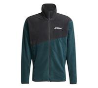 adidas Hombre Terrex Multi Full Zip Fleece Jacket, Aurora Ivy/Black, XL