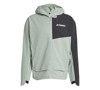 adidas Hombre Terrex Multi Soft shell Jacket, silver green/black, M