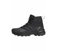 adidas Hombre Terrex Skychaser AX5 Mid Gore-Tex Climawarm+ Hiking Shoes, Core Black/Core Black/Carbon, 44 2/3 EU