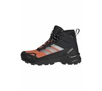 Adidas Hombre Terrex Skychaser AX5 Mid Gore-Tex Climawarm+ Hiking Shoes, Core Black/Silver Met./Semi Impact Orange, 48 EU