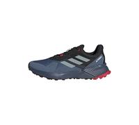 adidas Hombre Terrex Soulstride Rain.RDY Trail Running Shoes, Wonder Steel/Magic Grey/Pure Ruby, 40 2/3 EU