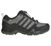 Adidas Hombre Terrex Swift R2 Gore-Tex Hiking Shoes, Solid Grey/Core Black/Olive strata, 40 EU