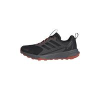 adidas Hombre Terrex Tracefinder 2 Climaproof Trail Running Shoes, Core Black/Core Black/Semi Orange, 43 1/3 EU