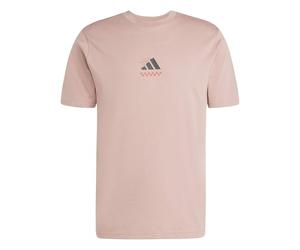 adidas Hombre Three Slice Life, Pizza Back Graphic tee, Short Sleeve
