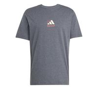 ADIDAS SPORTSWEAR Camiseta funcional 'Lounge Pizza' ecru / gris moteado / rojo vivo, Talla L