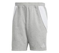 adidas Hombre Tiro24 Sweat Shorts, Medium Grey Heather/White, S
