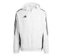 adidas Hombre Tiro24 Windbreaker Coat, white/black, S