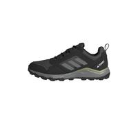 adidas Hombre Tracerocker 2.0 Trail Running Shoes, Core Black/Grey Three/Tent Green, 42 EU