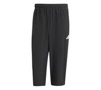 adidas Hombre Train Essentials 3/4 Woven Pants, Black, XL