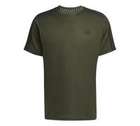 Adidas Hombre Train Essentials 3-Stripes Training tee, Night Cargo/Black, XS