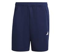 adidas Hombre Train Essentials All Set Training Shorts, Dark Blue/White, M
