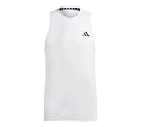 Adidas Hombre Train Essentials Feelready Training Sleeveless tee, White/Black, XL