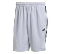 adidas Hombre Train Essentials Piqué 3-Stripes Training Shorts, halo Silver/Black, M