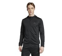adidas Hombre Train Essentials Seasonals Full-Zip Hoodie, Black, S