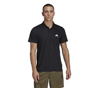 adidas Hombre Train Essentials Training Polo Shirt, Black/White, M Tall