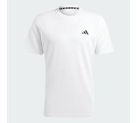 adidas Hombre Train Essentials Training Shirt, White / Black, L