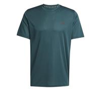 adidas Hombre Train Essentials Training tee, Aurora Ivy/Black, S