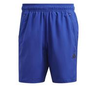adidas Hombre Train Essentials Woven Training Shorts, Lucid Blue / Black, XL 7 inch