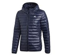 adidas Hombre Varilite Hooded Down Jacket, Legend Ink, XXL