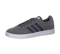adidas Hombre VL Court 2.0 Sneaker, Grey/Collegiate Navy/Cloud White, 36 2/3 EU