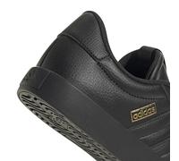 adidas Hombre VL Court 3.0 Shoes, Carbon Black/Carbon Black/GOLDMET, 44 2/3 EU