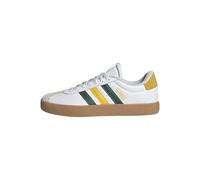 adidas Hombre VL Court Shoes, FTWR White/Collegiate Green/Utility Yellow, 44 2/3 EU