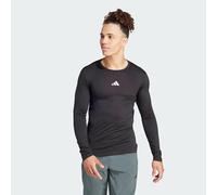adidas Hombre Workout Long Sleeve tee, Black/White, M
