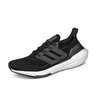 adidas Hombre Zapatilla Ultraboost 21, Core Black/Core Black/Grey, 40 EU