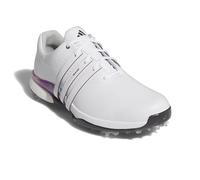 adidas Hombre Zapatillas de Golf Tour360 24 Boost, Zapatos Blanco Shadow Fig Auro Black, 50 2/3 EU