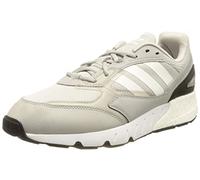 adidas Hombre ZX 1K Boost 2.0 Zapatillas Deportivas, Grey/Cloud White/Core Black, 41 1/3 EU