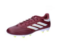 adidas Hombres Copa Pure 2 League Fg Crampones, Rojo Blanco Amarillo, 40 2/3 EU