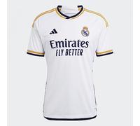 Adidas, Home Real Madrid, Jersey De Fútbol De Manga Corta, Blanco, 2XL, Hombre