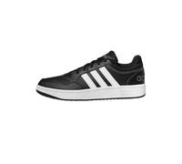 adidas Hoops 3.0 Low Classic Vintage Shoes, Zapatos Hombre, Core Black Cloud White Grey Six, 45 1/3 EU