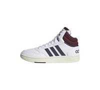 adidas Hoops 3.0 Mid Classic Vintage Shoes, Zapatillas Hombre, Cloud White/Shadow Navy/Shadow Red, 44 EU