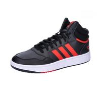 adidas Hoops 3.0 Mid Classic Vintage Shoes, Zapatillas Hombre, Core Black/Better Scarlet/Cloud White, 46 2/3 EU